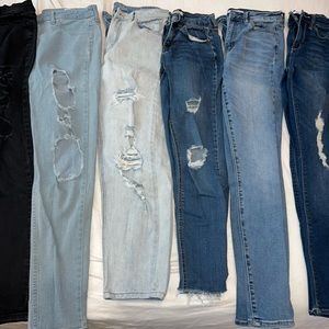 size 0-2 jeans
